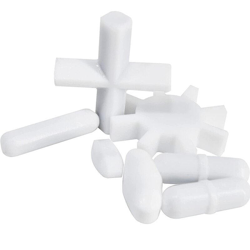 7 Shapes Magnetic Stirrer Stir Bars Mixer PTFE Stiring Rod With Magnetic Retriever (8 Pack)