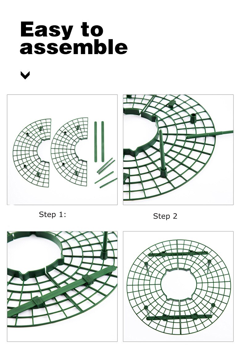 Erdbeere Pflanzen Spalier Klettern Reben Topf Tabletts Balkon Vergossen Gemüse Gartenarbeit Spalier Pflanzen Halterung Garten Liefert