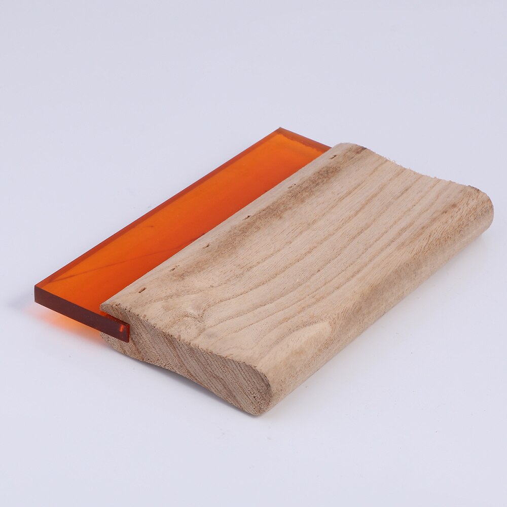 1 Set/5pcs Screen Printing Kit DIY Printing Tools Silk Screen Printing Frame Emulsion Coating Machine Scraper Mesh Clip (1pc Scr
