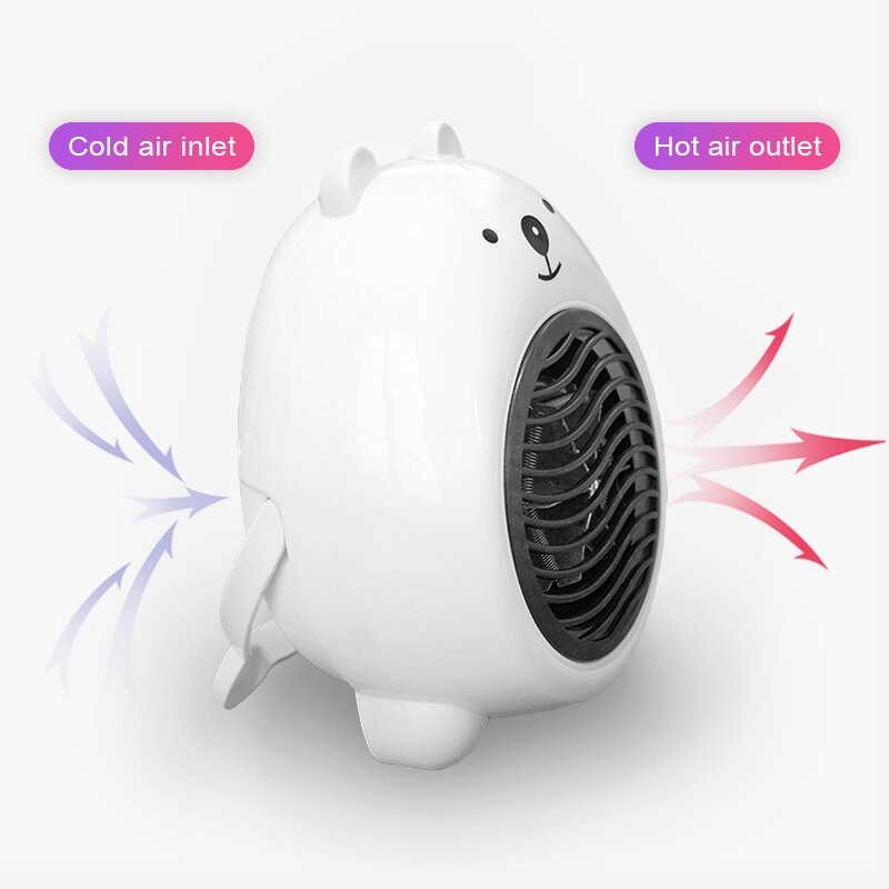 Heater Fan Desktop Home Desktop Machine Portable Electric Heater Fast and Energy-saving Winter Ceramic Heater Heating Equipment
