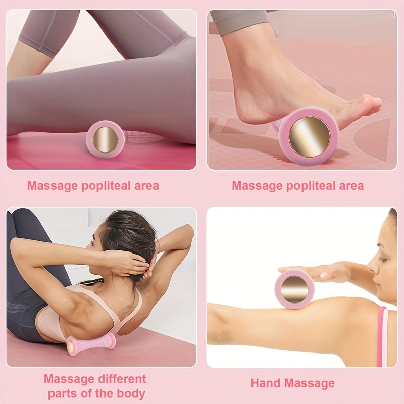 1PC Voetmassage Massage Roller Kalfspier Ontspanning Roller Plastic Yoga Handmatige Voetmassage voor Kalf Taille Massage Tool