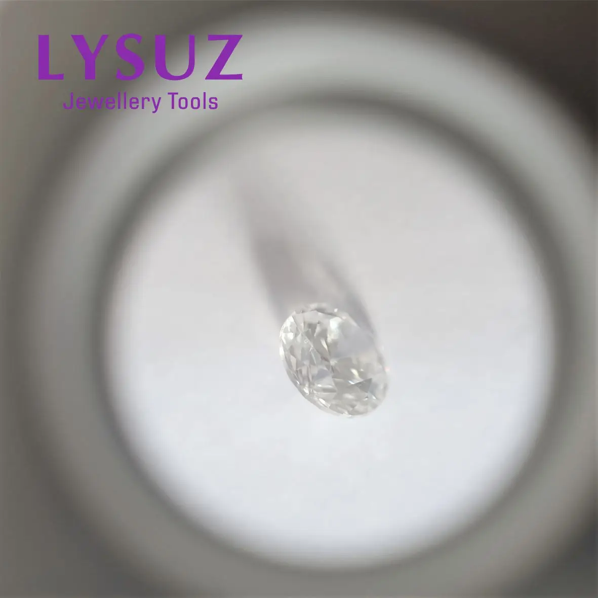 Driepoot Vergrootglas 10x Loupe Driehoekig Vergrootglas Microscoop Voor Juweliers Diamanten Sorteren Draagbare