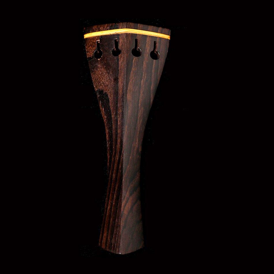 1Set Violin Parts Ebony Wood Violin Pegs Chin Rest End Pin Tuner Tailpiece Set 4/4 Violin Parts Very precious