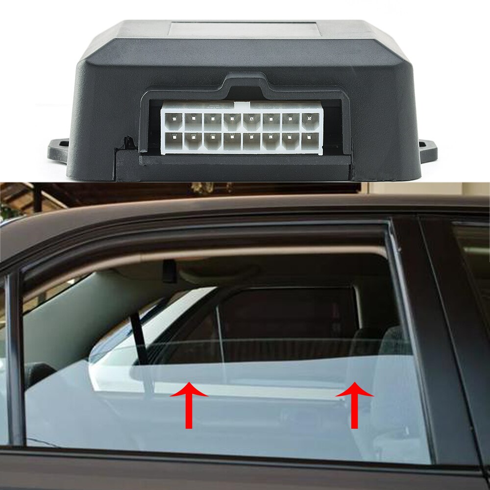 Sinovcle, ventana eléctrica para coche, más cerca para 4 puertas, cierre inteligente automático, ventanas, módulo remoto, sistema de alarma