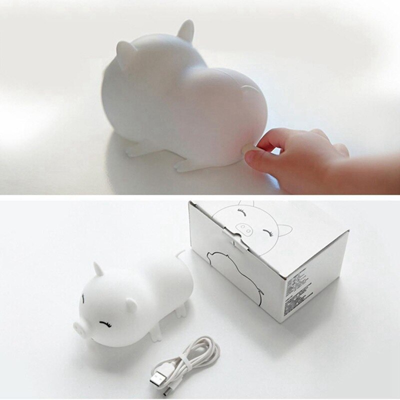 LED Doodle Pig Night Light Home Decoration Lights Atmosphere Lights Beautiful