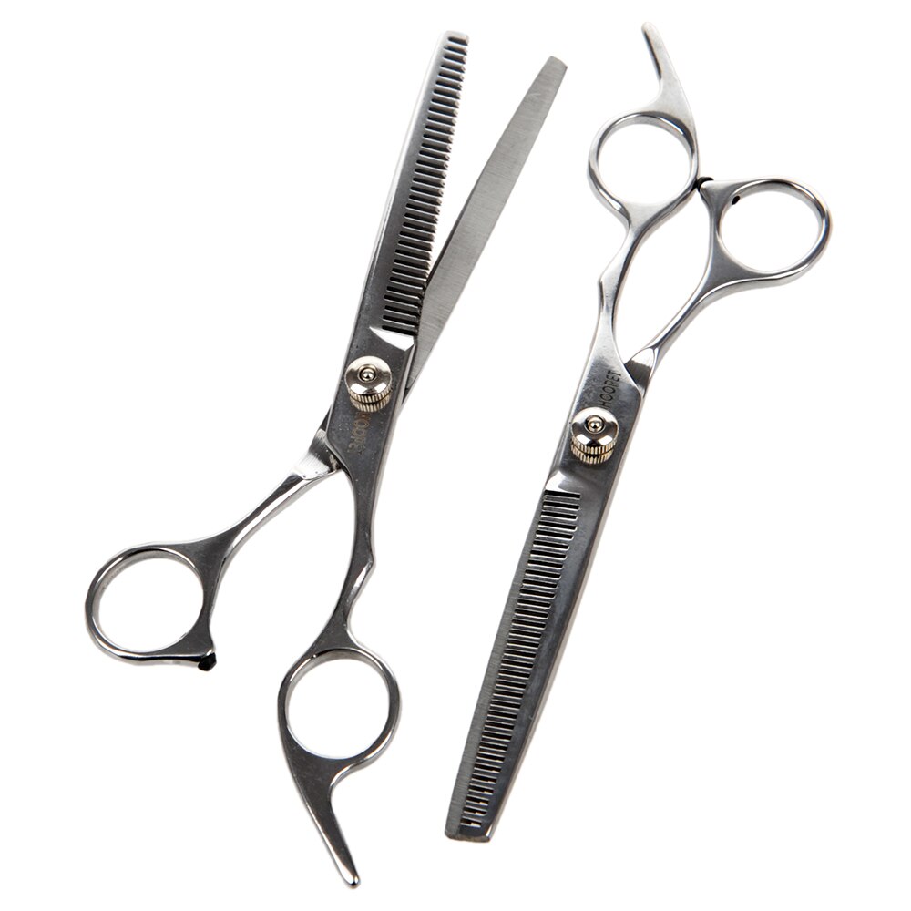 HOOPET 7 inch Professionele Huisdier Tandenborstel Haar Knippen Nagelschaar Scherpe Scharen Kappers Grooming