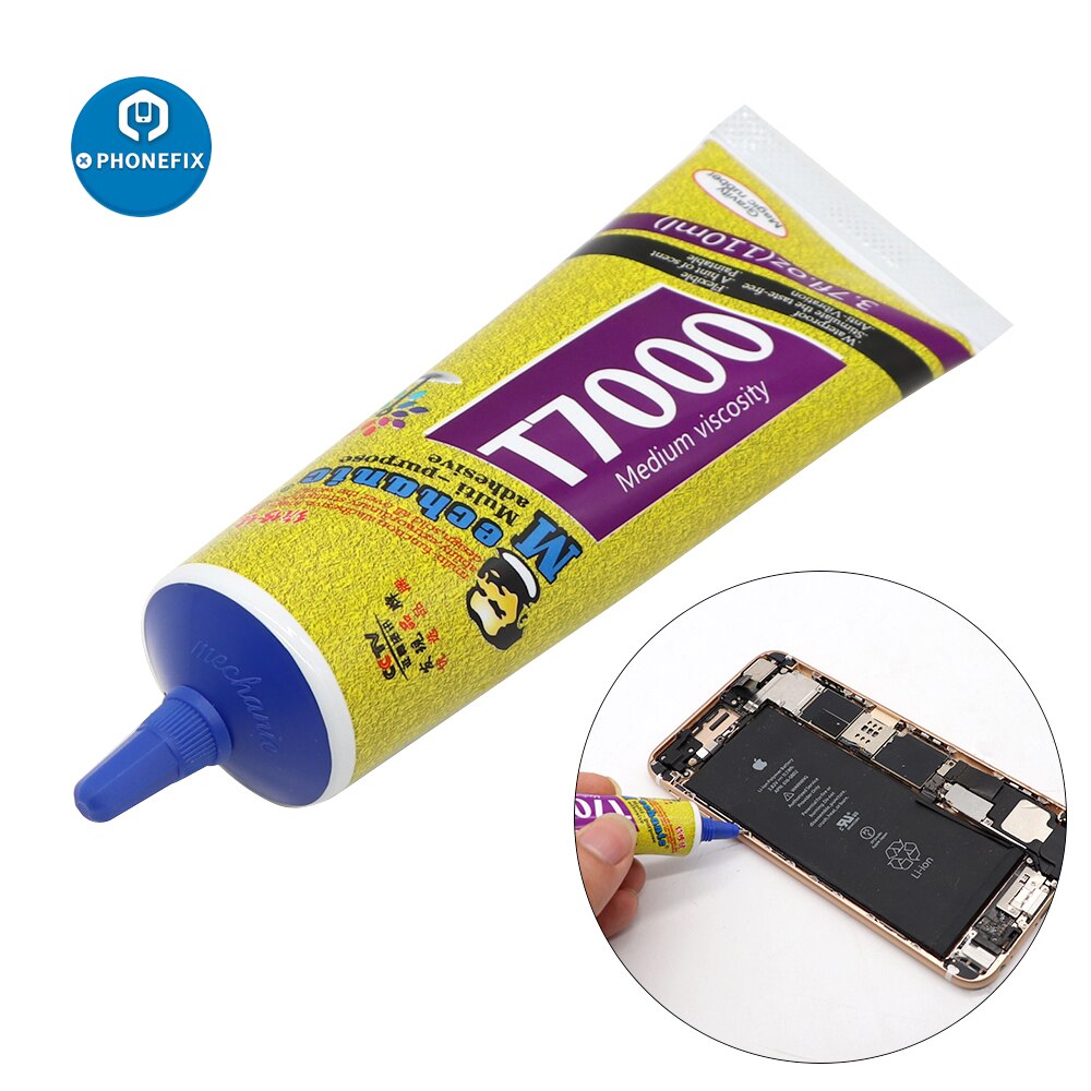 Mechanic T7000 Black Multi-Purpose Super Glue Adhesive For Paper Doll Toy Glass Ceramics Metal Borders Lighting Pasting Adhesive
