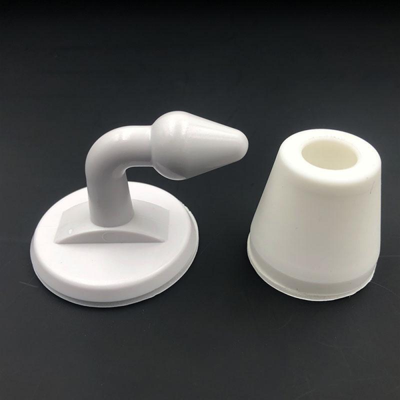 Silica Gel Door Stopper Door Holder Door Sticker Silent Door Sucked Cushion Door Wall Collision Avoidance ABS Wall Protectors: 01
