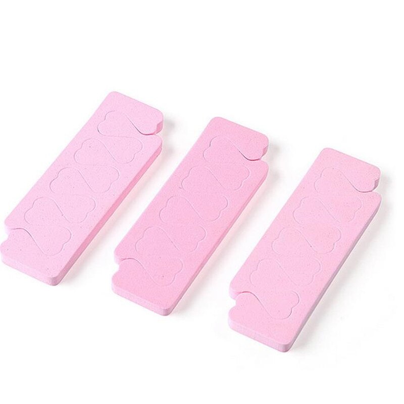 100/200/500pcs Soft Foam Pedicure Toe Separators Nail Art Finger Separators Toe Stretcher For Toe & Finger 20#