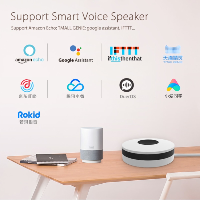 Aplicación Universal de infrarrojos para hogar, Smart IR, Control remoto por WiFi, compatible con Alexa Siri, asistente de Google