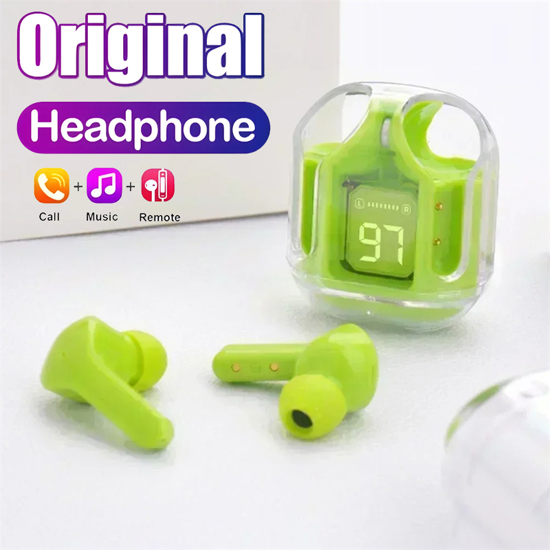 Auriculares Bluetooth BT30 PRO Tws transparentes con pantalla Digital LED auriculares intrauditivos inalámbricos para Xiaomi Huawei iPhone