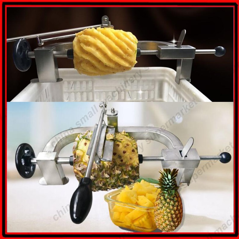 Newest Factory Direct Manual 304 Stainless steel pineapple skin Peeler machine, Pineapple peeling knife tool