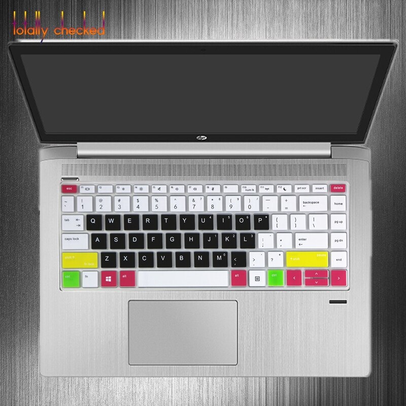 Laptop tangentbord skyddande tangentbordsskydd 13 14 tum för hp probook 440 430 640 g4 g5 notebook pc: Candyblack