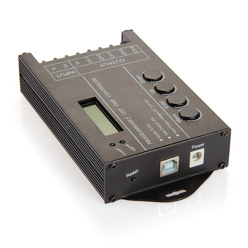20A programowalny Timer kontroler Dc12-24V do taśmy LED RGB/monochromatyczne paski