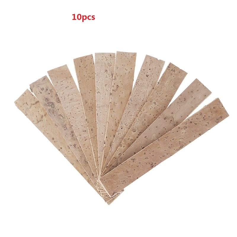 10pcs Bb Clarinet Neck Joint Cork Sheet Musical Instruments Parts 91*13*2mm