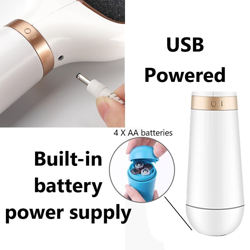 Foot Care Machine Foot Hard Dry Dead Cuticle Skin Remover Pedicure Care Tools Removal Foot Grinding File Skin Electric Tool