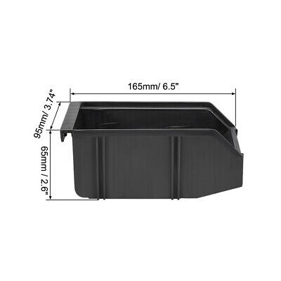 ESD boîte de rangement antistatique, boîte suspendue empilable, taille intérieure 145x80x65mm, 2 pièces