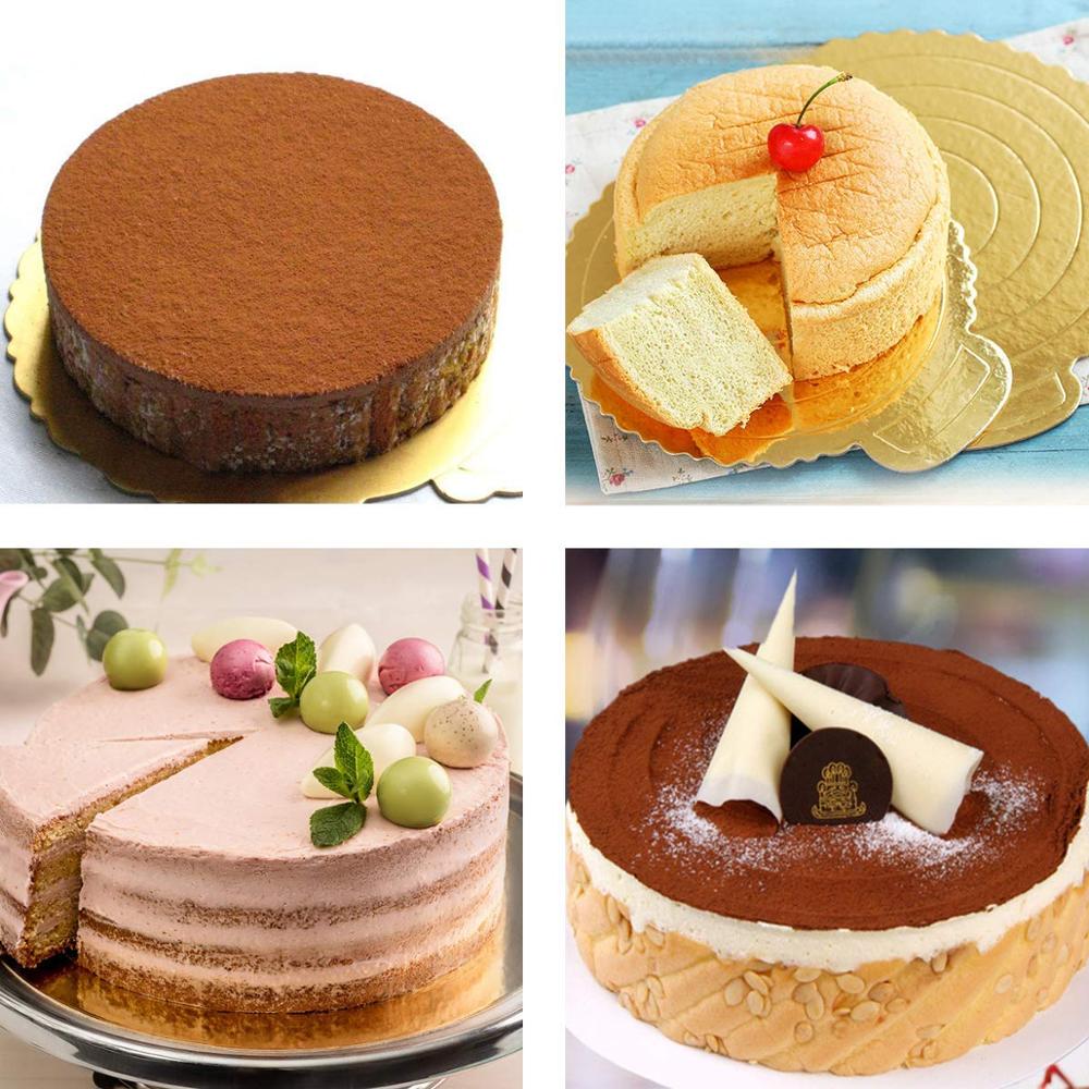 10.5/17/20 Cm Siliconen Cakevorm Ronde Chocolade Mallen Bakken Gerechten Gebak Bakvormen Desserts Mousse Mallen Bakken pan Gereedschap