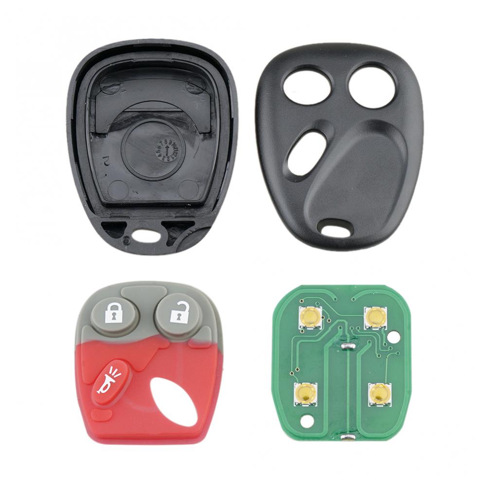 315Mhz 3 Buttons Remote Car Key Fob MYT3X6898B Fit for Buick Rainier / Chevy Trailblazer / GMC Envoy