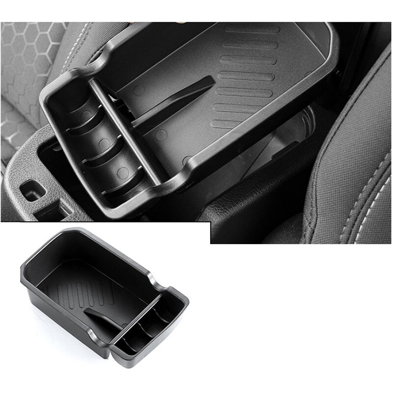 Car Center Console Tray, Armrest Auxiliary Storage Box, Center Console Multi-Function Box for Jeep Compass +