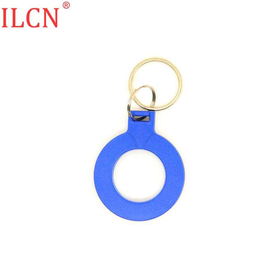 125 khz id fjernkontroll  em4100 tk4100 nøkkelring rfid-bånd skrivebeskyttet token kode adgangskontrollkort sirkulær rød svart blå gul grønn 1