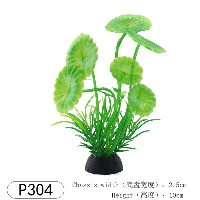 1 stk akvarie kunstige plastik planter dekoration akvarie landskab 1 stk kunstige akvarie dekorationer: 304 1 stk