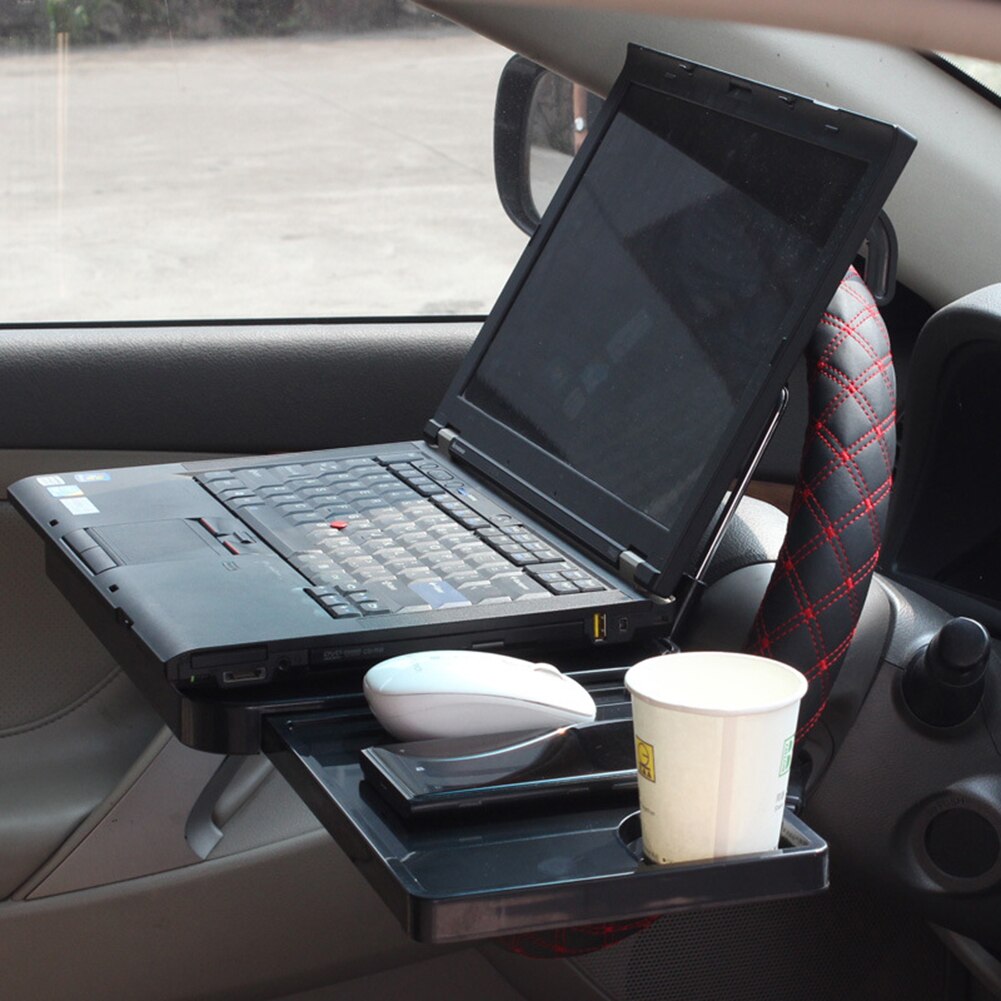 SD-1504 Tragbare Auto Lenkrad Sitz Zurück Schreibtisch Tisch Schublade Tablett Lenkrad Laptop Halterung Auto Schreibtisch
