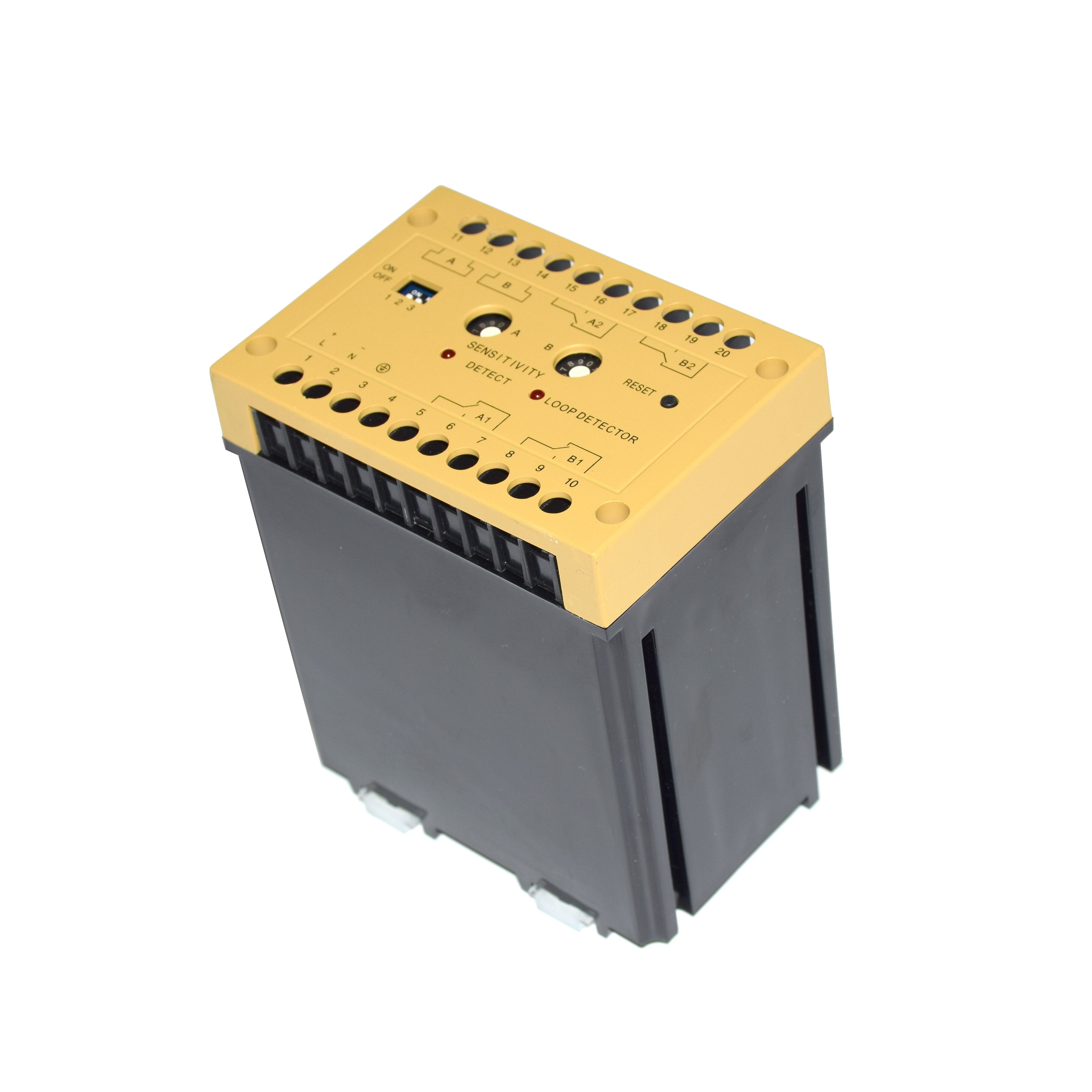 AC110V 220V 2 Relay Output 2 Channel Loop Vehicle Detector DLD-600