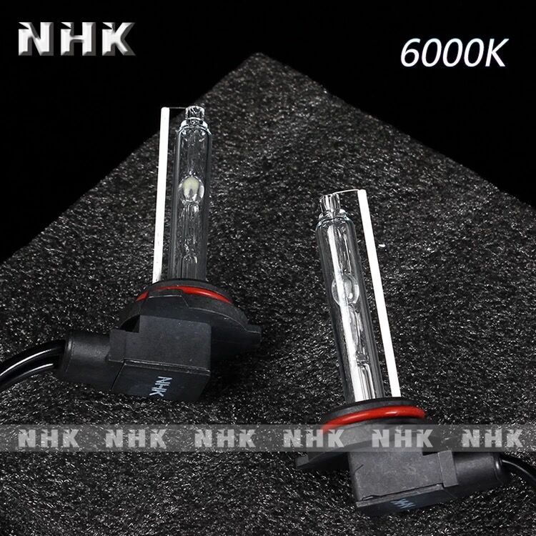 Kit de bombillas de xenón h1 hid para faro de coche, lámpara de 6000k para NHK, encendido rápido, color amarillo, CA de 35W, 2 uds.
