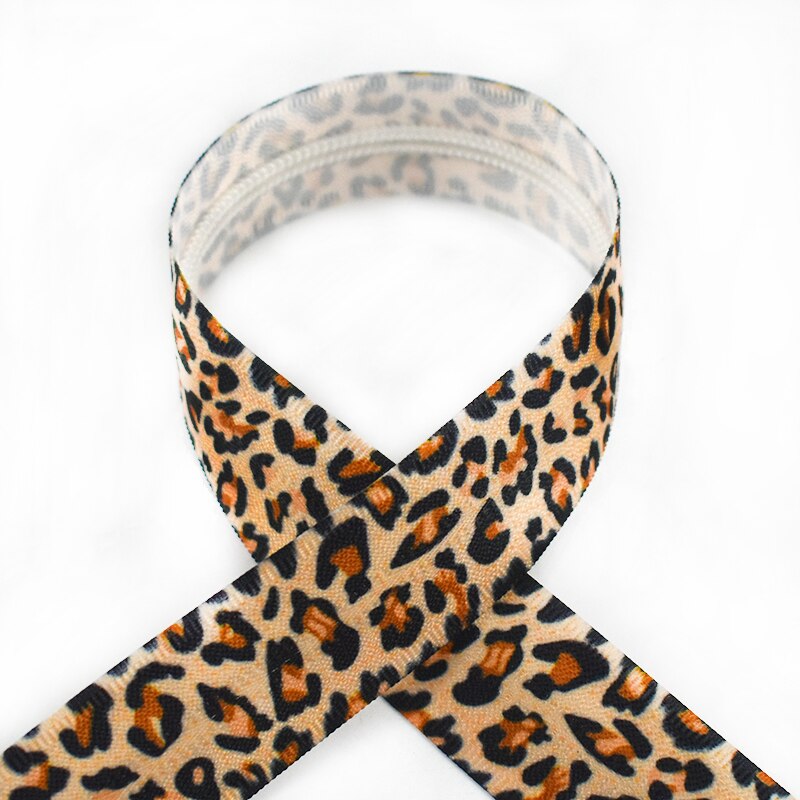 2/4M 5# Printed Invisible Nylon Zippers Handbag Travel Bag Plastic Sewing Zipper Zips Repair DIY Luggage Garment Accessories: 11 / 2Meters