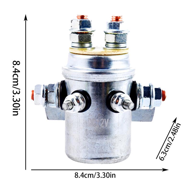 Warn Winch Solenoid Winch Solenoid Contactor Electric Winch Relay Winch Solenoids Controller Winch Parts for All 12-24V Models