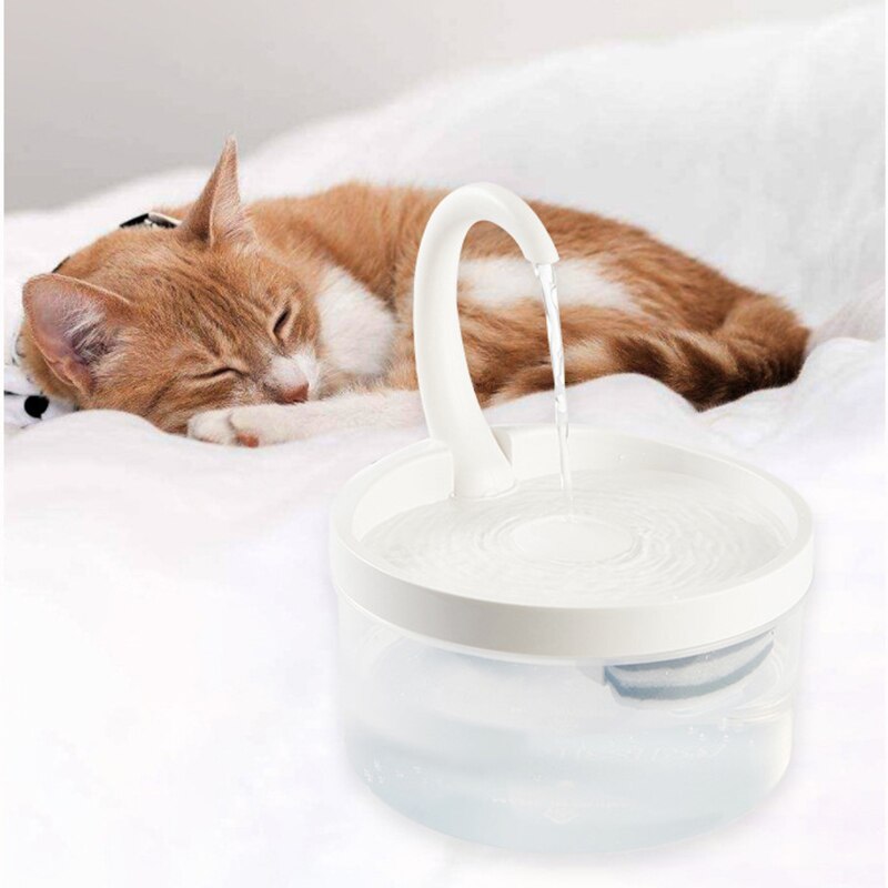 Automatic Pet Drinking Feeder Cat Water Fountain Cat Water Dispenser Sensor Filft Drinker With LED Light For Dogs Cats Fountain