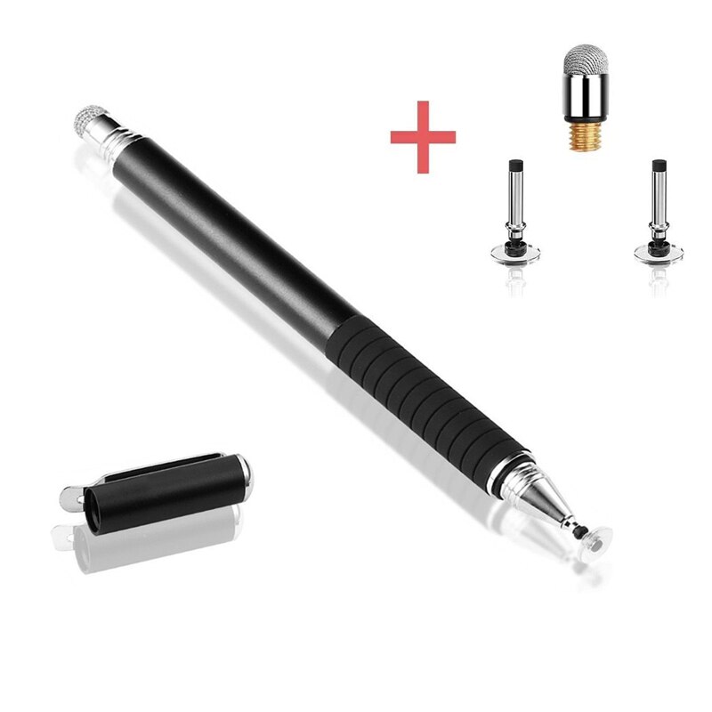 Disc Stylus Touch Screen Capacitieve Pen Voor Iphone /Ipad/Android Smartphones Hoge Precisie Multi-Functie pen: Army Green