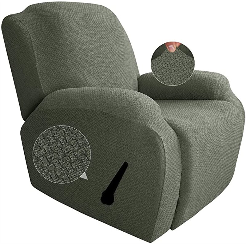 Jacquard Recliner Chair Cover All-inclusive Massage Arm Chair Covers Spandex Lounger Seatcover Single Seat Sofa Couch Slipcover: A11 Recliner Cover