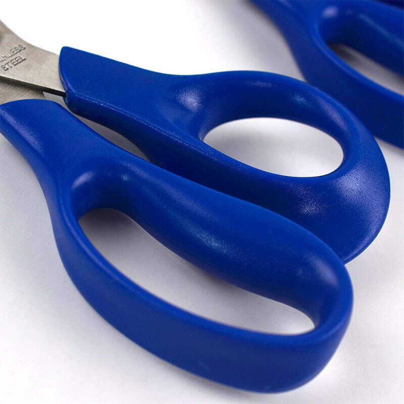Scissors for Fabric 8inch Tailor Scissors Stainless Steel Scissor Sewing Tool Clothing High-end Blue Sewing Tools Accessories E