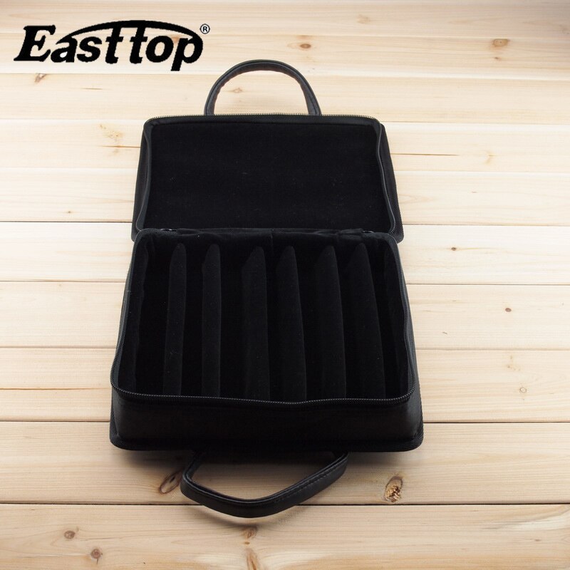 Easttop 24-Hole Harmonica Tas Tremolo Harmonica Zak/Harp Instrument Zak (7 Harmonica Geladen)