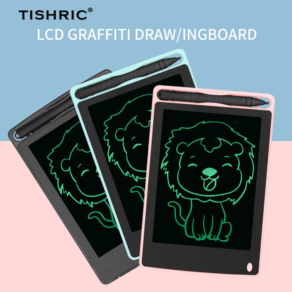 Tishric 6.5 Inch Lcd Schrijven Tablet Voor Kinderen Grafische Tablet Voor Tekening Tablet Met Screen Tekentafel Lcd Wissen
