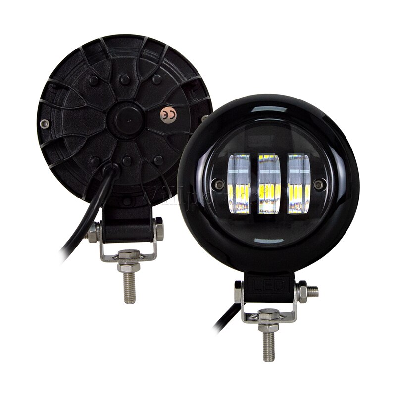 Offroad Auto 27W 5 "Led Projector Koplamp Spotlight Voor Jeep Wrangler Jk 4X4 Truck Utv Atv suv 6000K Wit Ronde Mistlamp