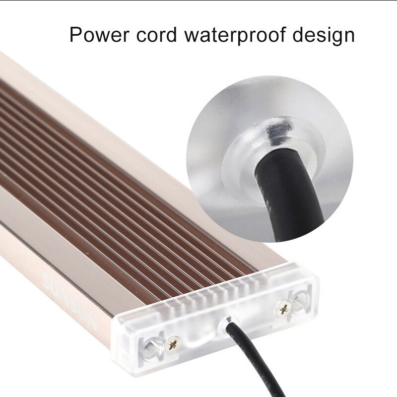 SUNSUN ADE – lampe LED pour Aquarium 16.5-51cm 5-24W 220V, éclairage pour plante Marine