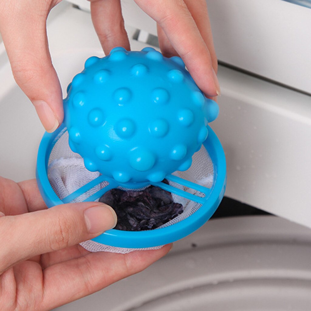 Reusable Washing Machine Floating Fleece Mesh Trap Bag Hair Catcher Filter Mesh Bag Household Tool Floating Fluff Catcher #30