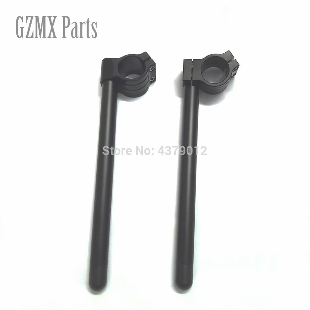 22MM Motorcycle Universal Racing Clip Ons Handlebar Fork Handle Bars 31mm 33mm 35mm 36mm 37mm 39mm 41mm 43mm 45mm 48mm 50mm 52mm