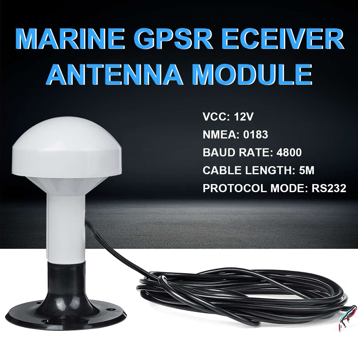 Usb Gps Ontvanger Kabel 5M Gps Chip Gps Module Antenne Ontvanger Marine Navigatie G-Muis Vervangen ontvanger