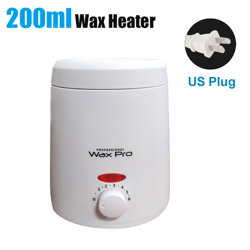 200ML/500ML Wachs Heizung Wärmer Wachs Maschine für Haar Entfernung Enthaarung Wachs Eintauchen Epilierer Paraffin Topf Wachsen maschine: Burgunderrot