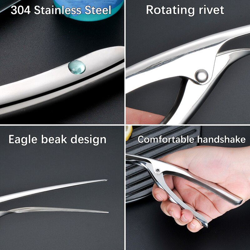 Plier Deveiners Shrimp Peeling Seafood Tools Prawn Crayfish Shell Lobster Shell Remover Device Shrimp Cleaner Kitchen Gadgets