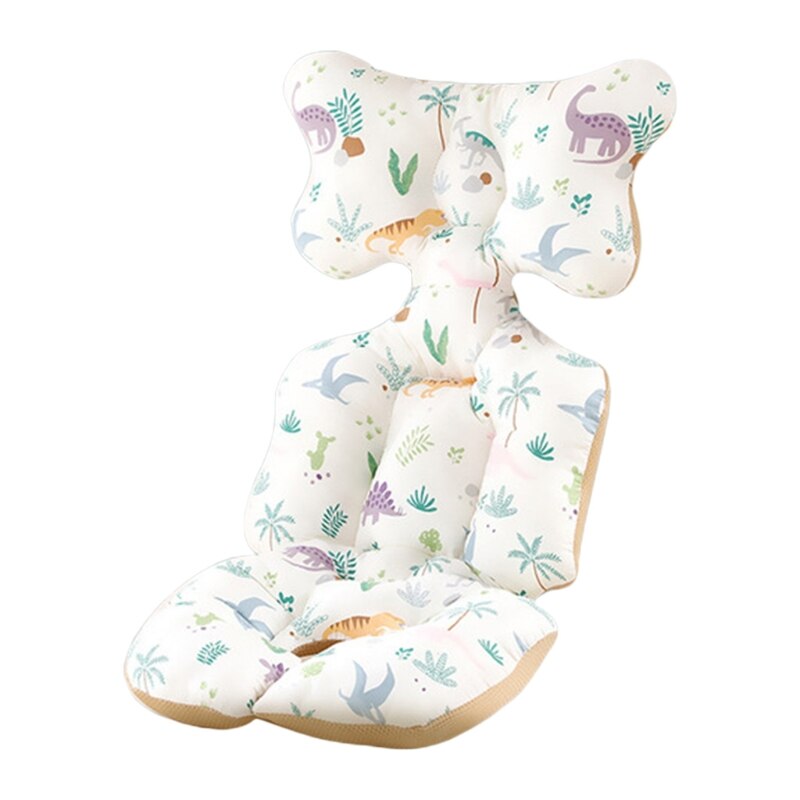 Doublure de siège de poussette universelle pour bébé, tapis en coton, matelas de couchage , Support de tête, oreiller, poussette pour bébé, chaise haute Cu: 3