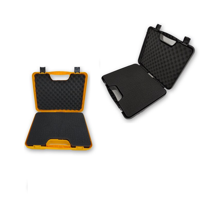 390x324x100mm Safety Instrument Tool Box Plastic Storage Toolbox Portable Tool Box Dry Box Shockproof with Sponge