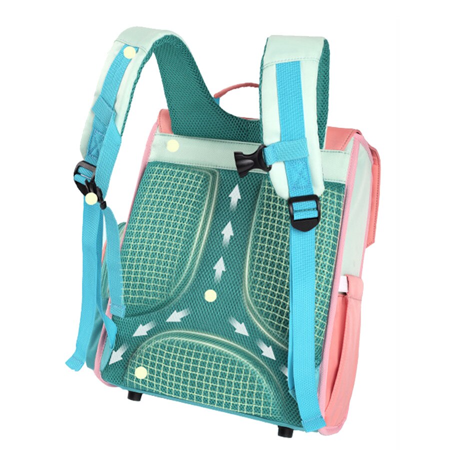 Zoete Macarons Meisjes Schooltassen Voor Grade 1-4 Meisjes Basisschool Kinderen Rugzak Snoep Kleur Orthopedische Schooltas Portfolio