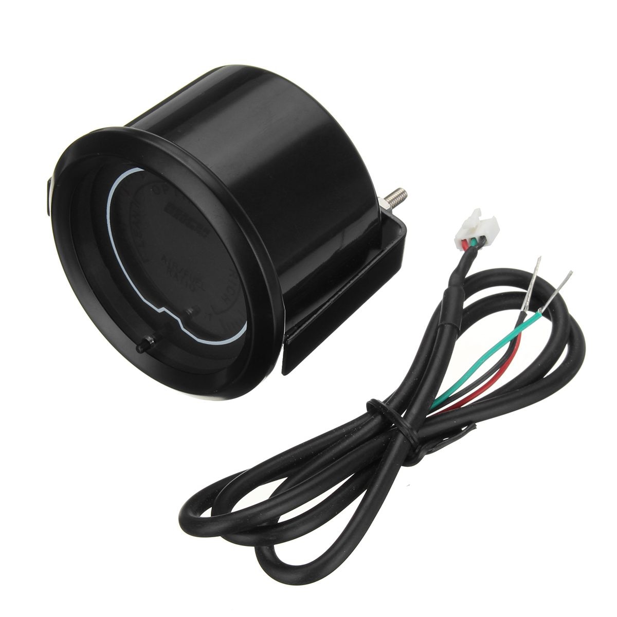 Universal 2" 52mm 12V Car Air Fuel Ratio Gauge Meter Digital LED Light Dual Display Auto Gauges