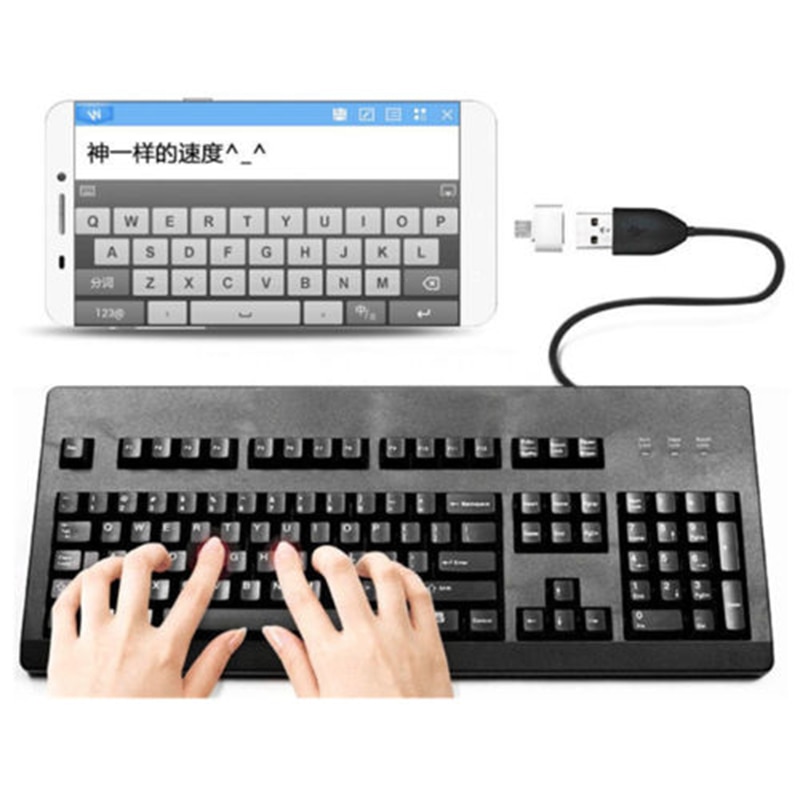 5 Colors Mini Micro USB Male to USB 2.0 Female Adapter OTG Converter For Android Tablet