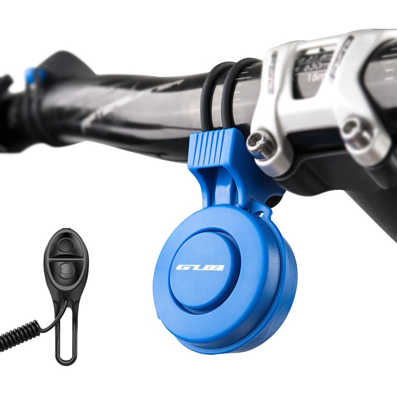 Gub elektrische fietsbel, usb-oplaadbare fietsbel, 120db stuurbelgeluiden, veilig, waterdicht fietsalarm, hoorns, luidspreker
